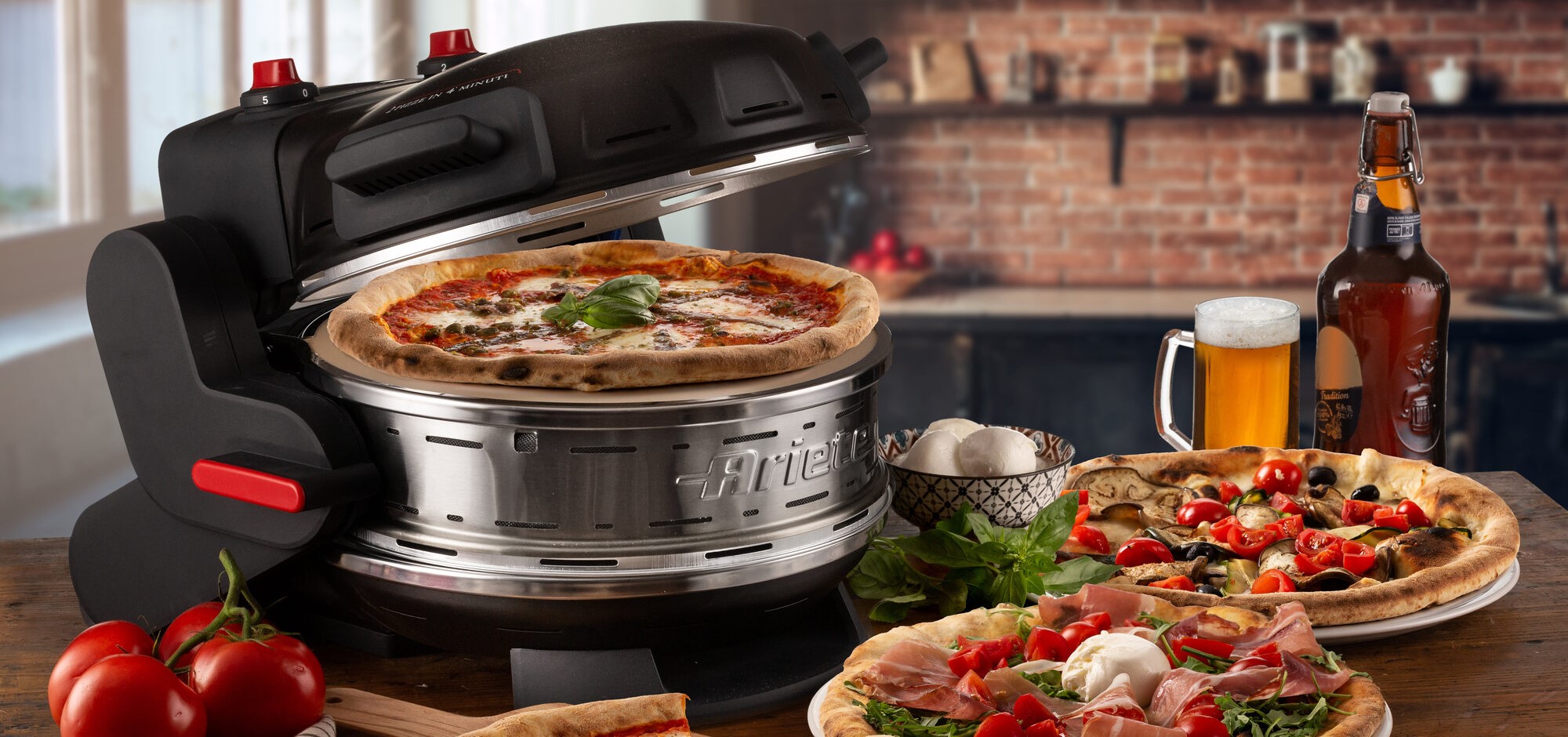 Forno pizza doppio Ariete - Elettrodomestici In vendita a Avellino
